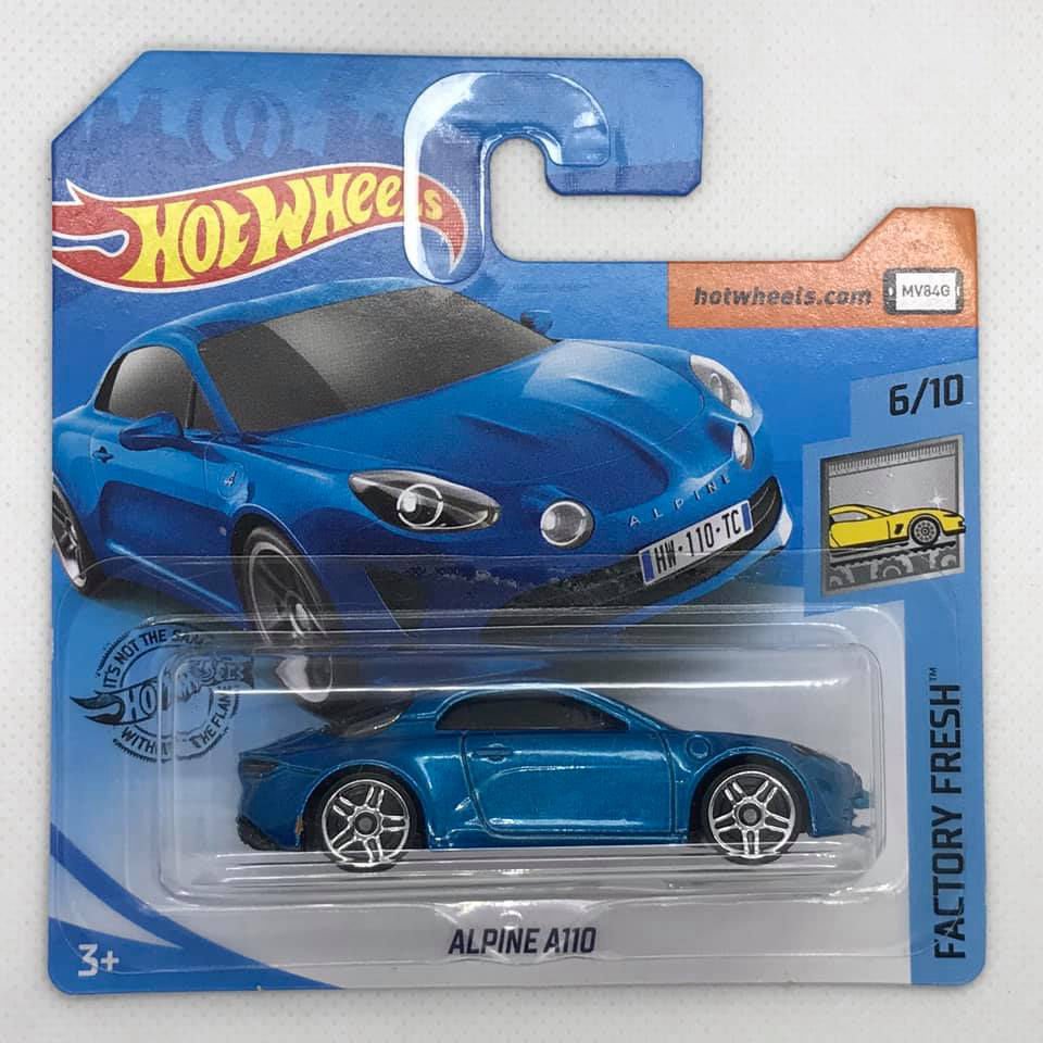 Hotwheels Factory Fresh Alpine A110 short card