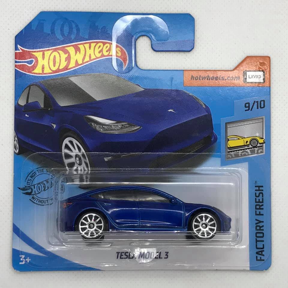 Hotwheels Factory Fresh Tesla Model 3